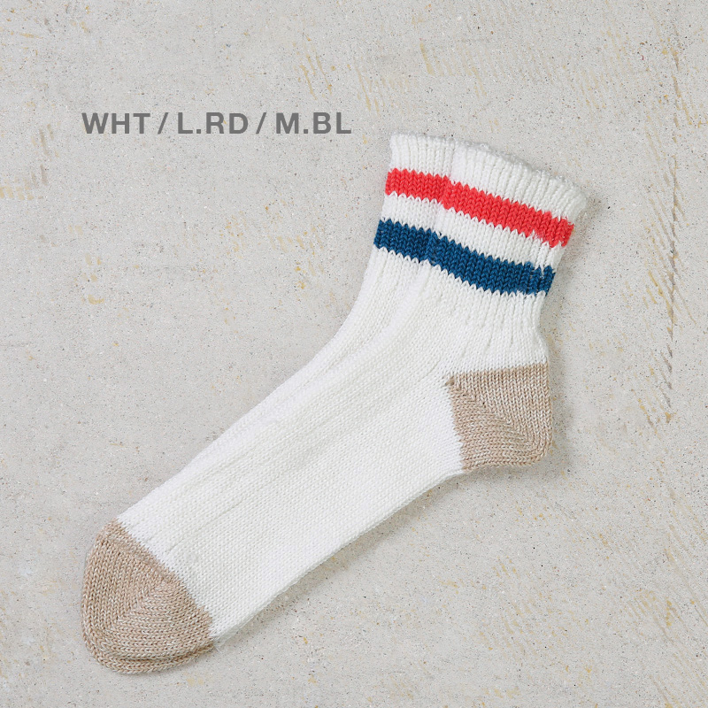 ROTOTO ロトト R1404 O.S. RIBBED ANKLE SOCKS リブアンクル