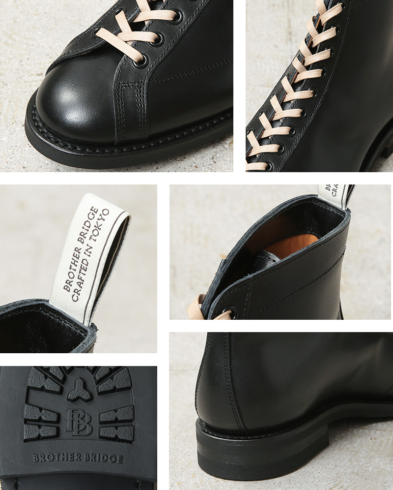 BROTHER BRIDGE ブラザーブリッジ HENRY VINTAGE BLK / CALF ヘンリー