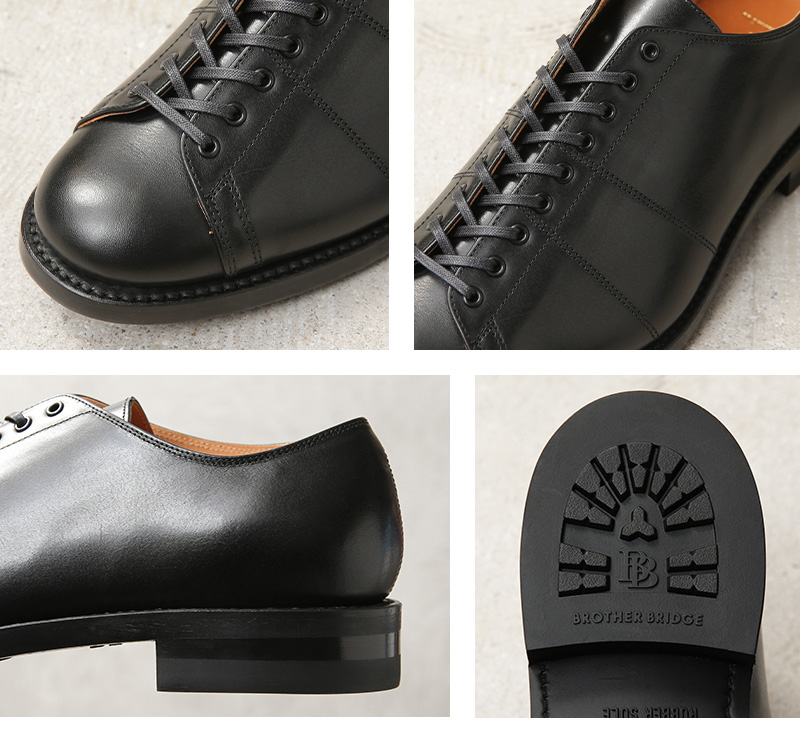 BROTHER BRIDGE ブラザーブリッジ S020 ALI II VINTAGE BLK / CALF