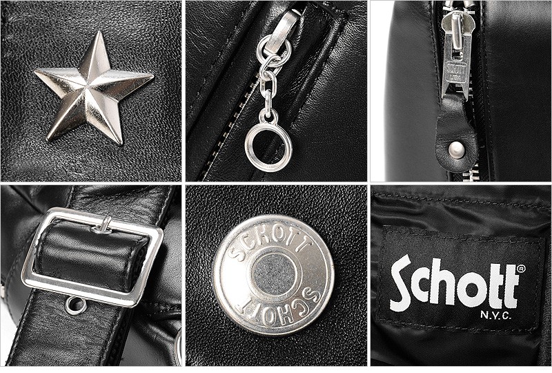 Schott N.Y.C ショット RIDERS SHOULDER BAG ライダース ボディ