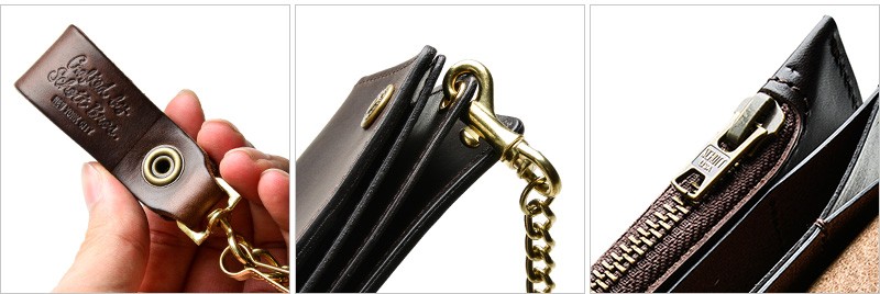 Schott N.Y.C ショット PERFECTO レザーロングウォレット