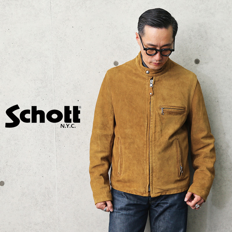 Schott ショット 333VN SPLIT COWHIDE CAFE RACER スプリット