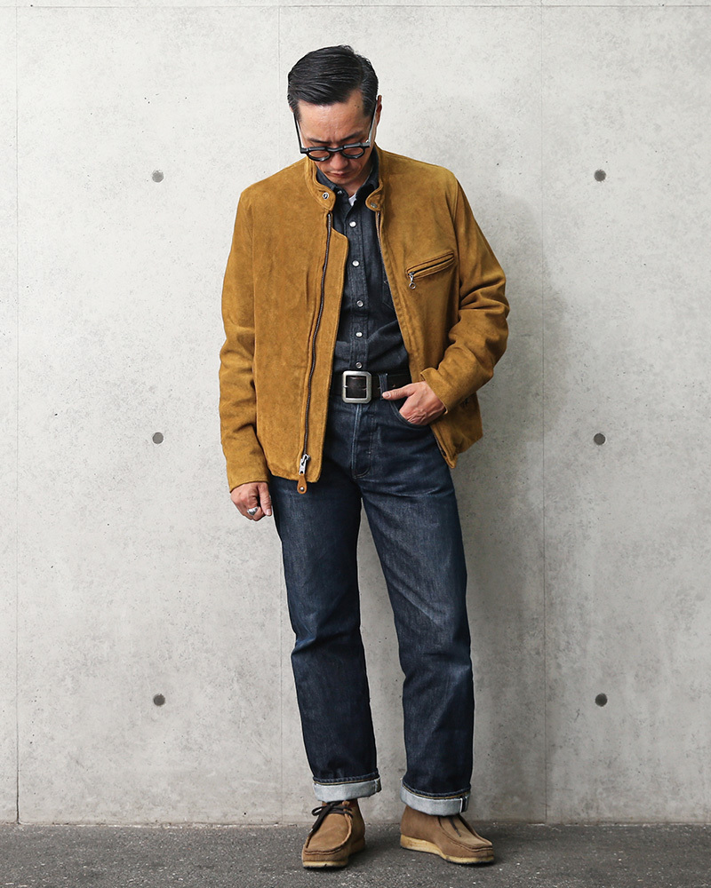 Schott ショット 333VN SPLIT COWHIDE CAFE RACER スプリット 