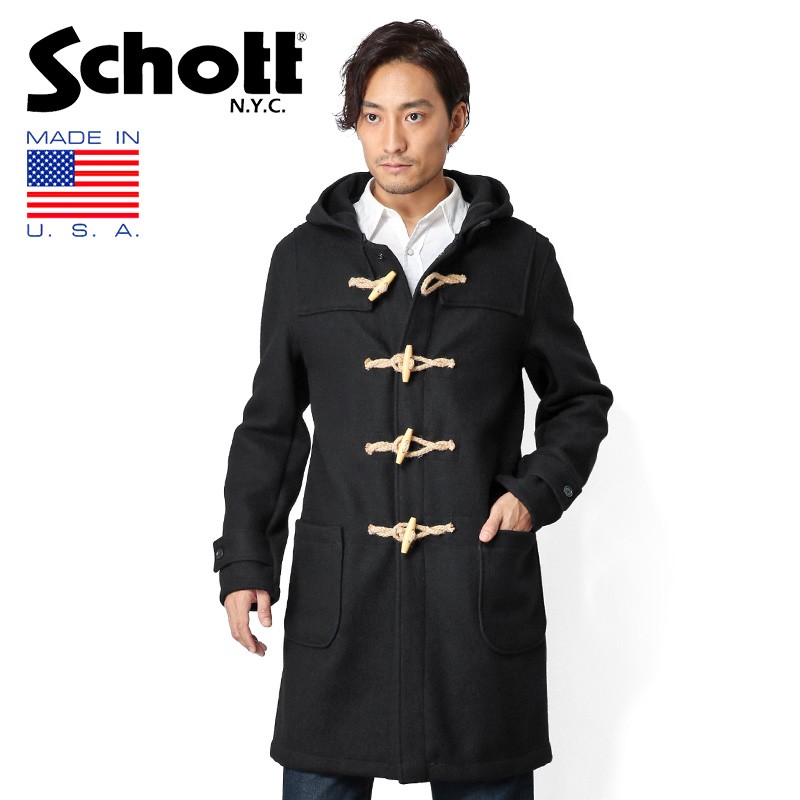 Schott ショット 761US ロングダッフルコート 7379 メンズ アウター 