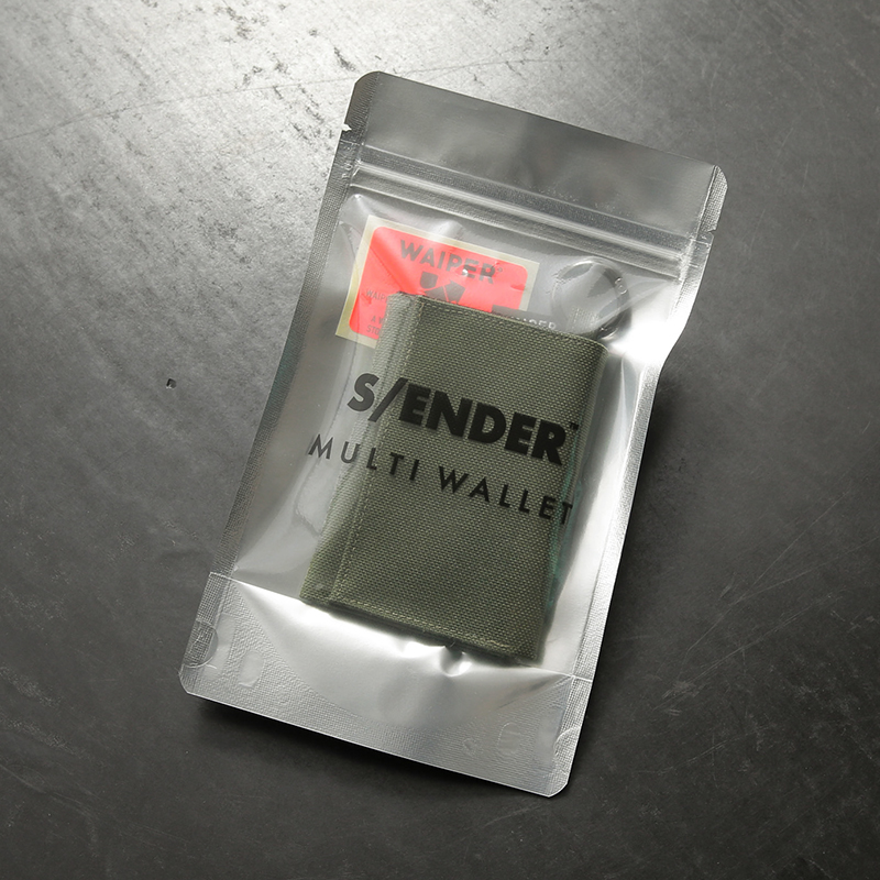 WAIPER.inc S/ENDER エスエンダー WAIPER別注 MULTI WALLET NYLON