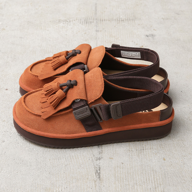 SHAKA シャカ SK-296 MOC MULE TASSEL SUEDE モック ミュール タッセル