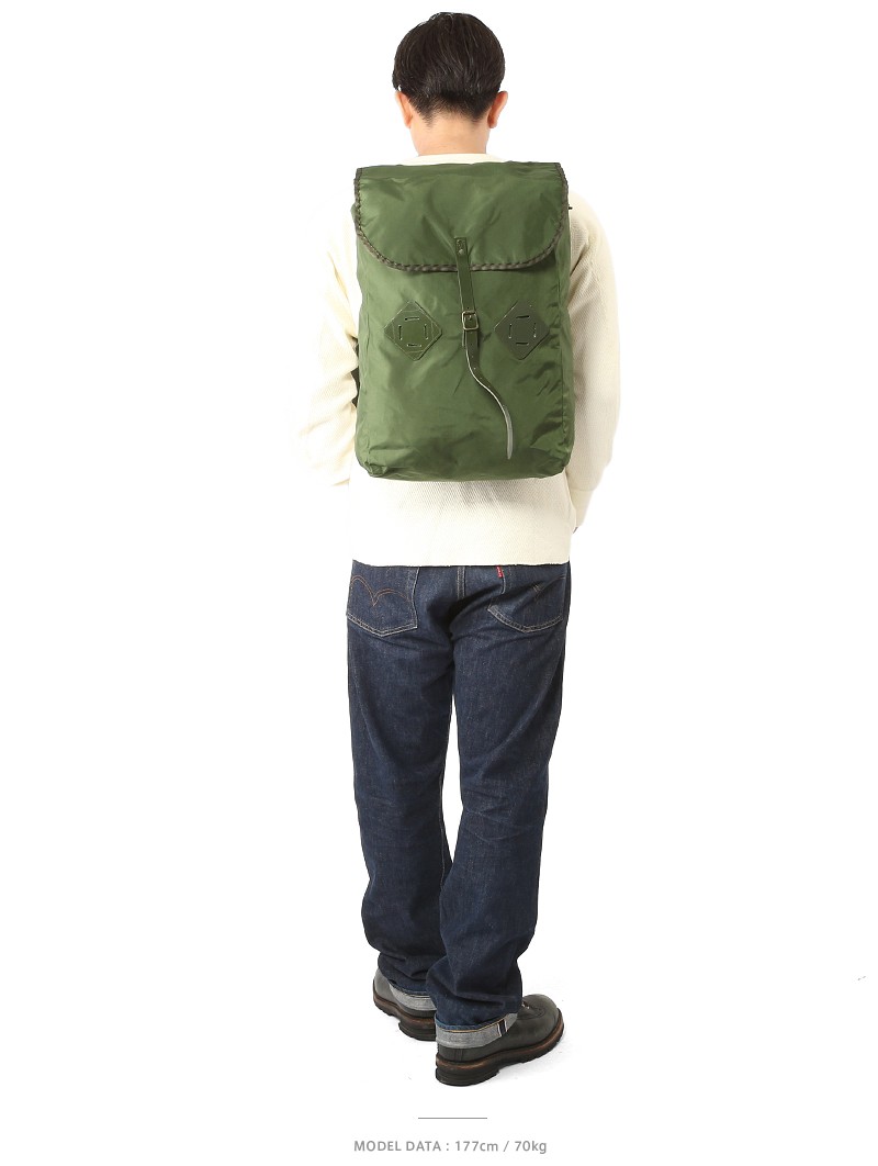 米軍官給品？バックパック【約30年前直輸入購入】【美品】 MADE IN OCCUPIED JAPAN PARACHUTE BAG