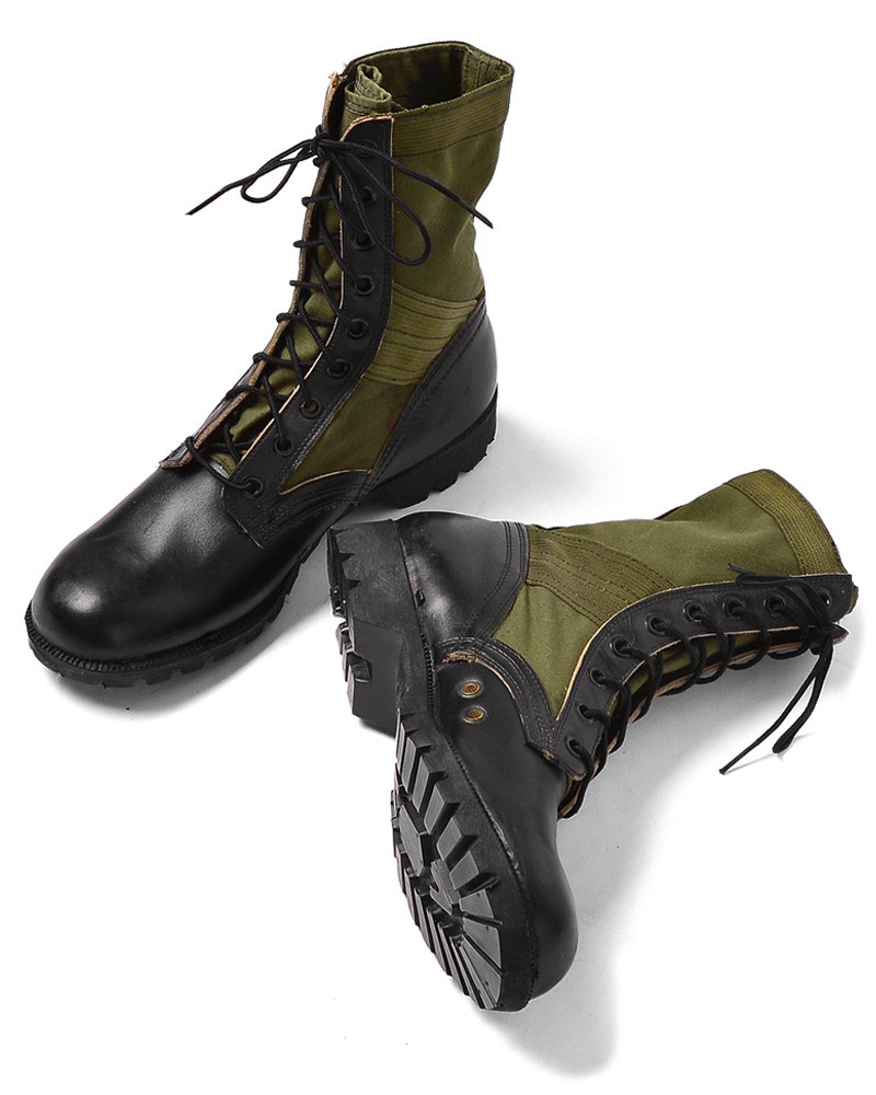 【安い新作登場】実物新品 米軍ジャングルブーツ OD 靴