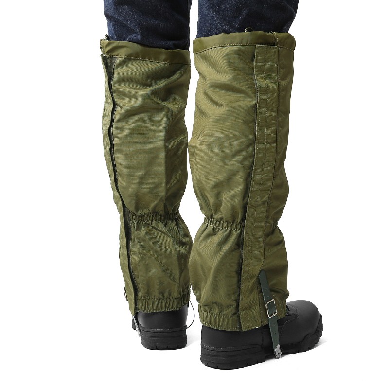 実物 新品 イタリア軍 防水 ナイロンレギンス デッドストック
