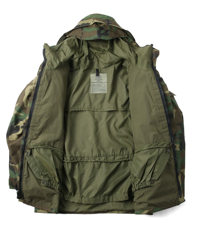 MILITARY 実物 USED 米軍 ECWCS Gen1型パーカー ウッドランド