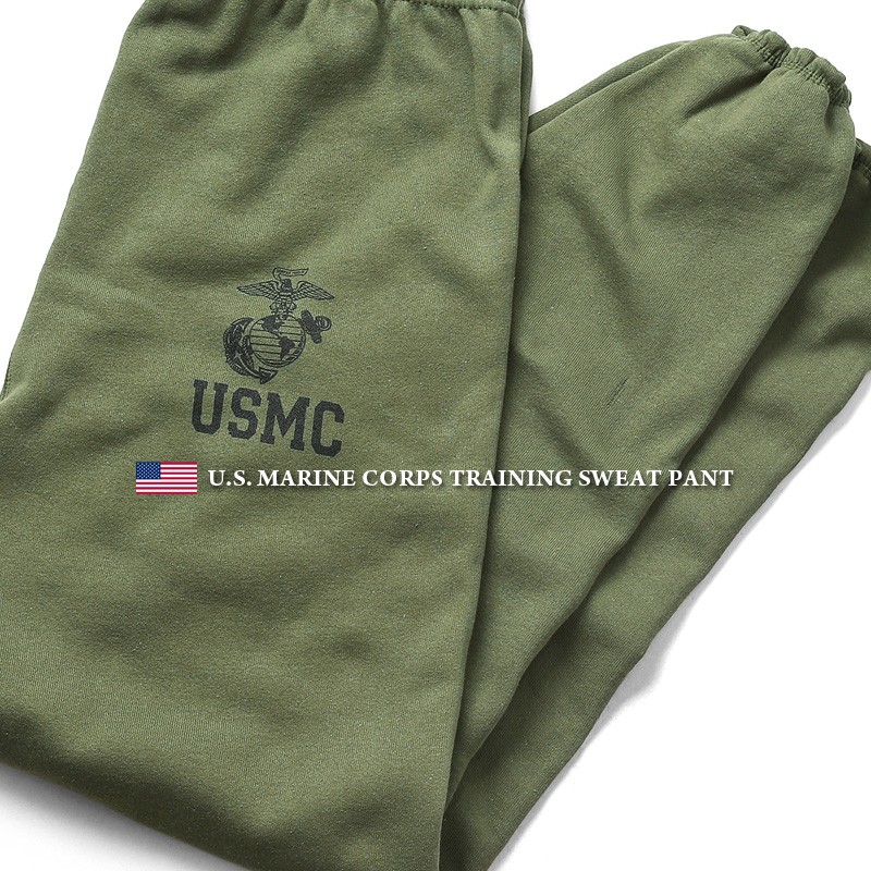 米軍実物　USMC 海兵隊　スウェットパンツ　Lサイズ ③