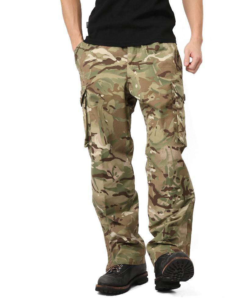 MILITARY 実物 新品 イギリス軍WINDPROOF COMBAT パンツ Multi