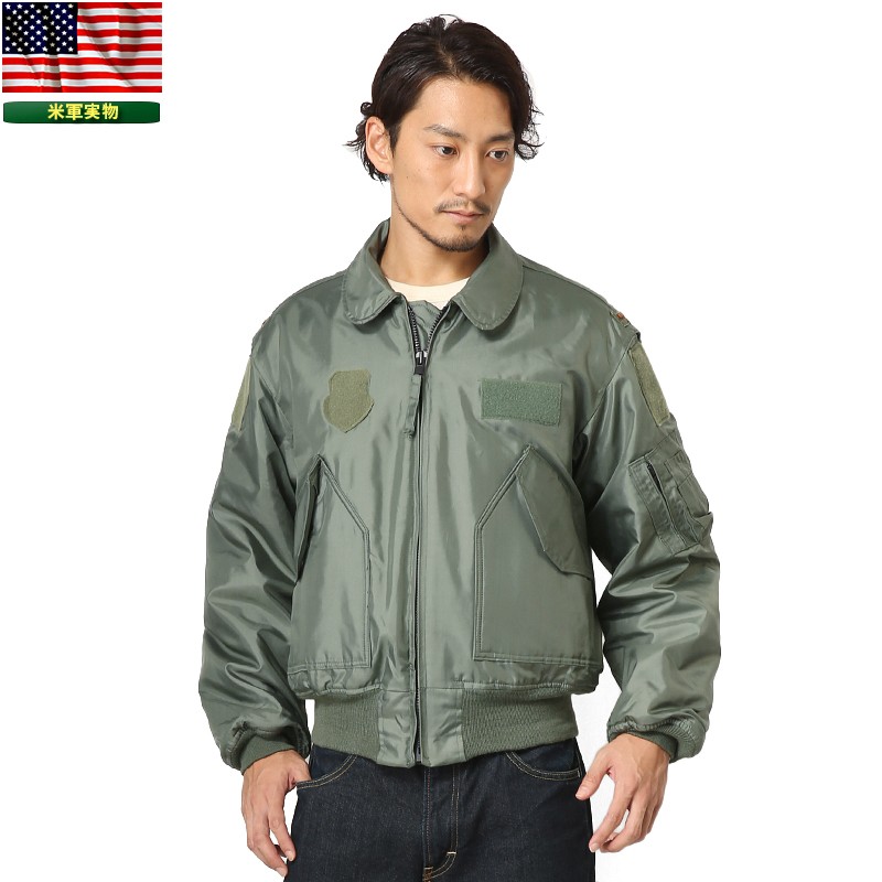 実物 USED 米軍 CWU-45P フライトジャケット メンズ アウター ミリタリージャケット ブルゾン ジャンパー 軍物 軍服  アメリカ軍【クーポン対象外】【I】