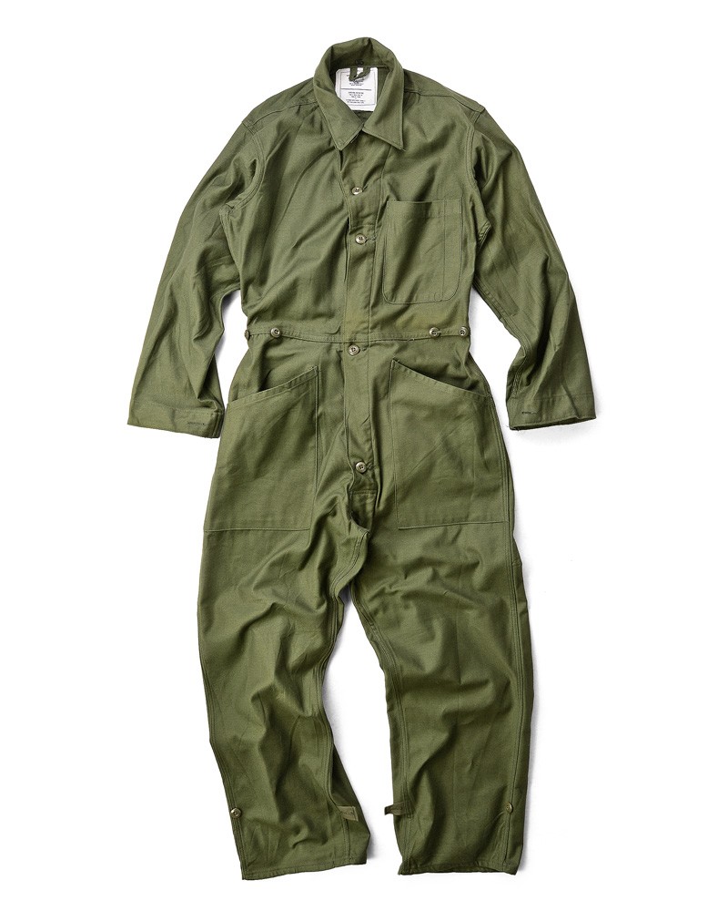 実物 新品 米軍 COTTON SATEEN カバーオール TYPE 1 つなぎ メンズ