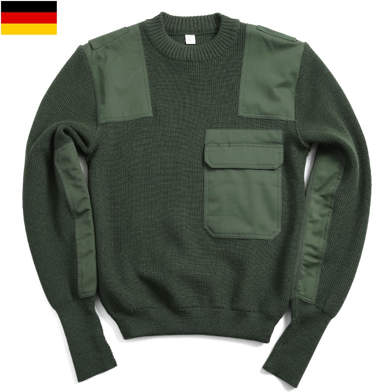 実物 新品 ドイツ警察コマンドセーター ミリタリーセーター デッド