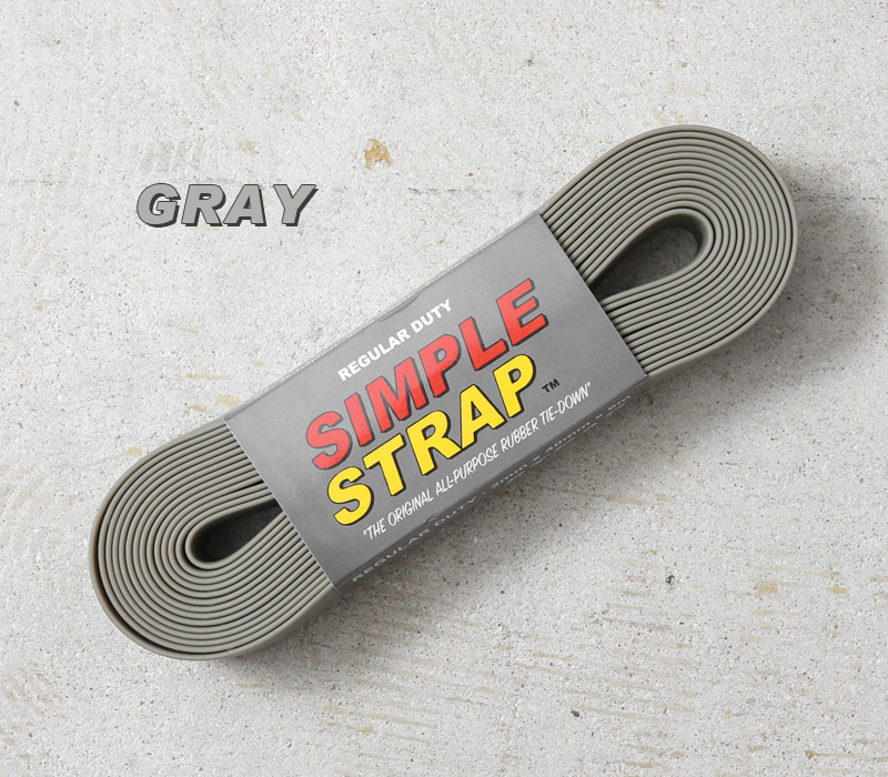 SIMPLE STRAP シンプルストラップ 2mm Regular Duty ラバー タイ