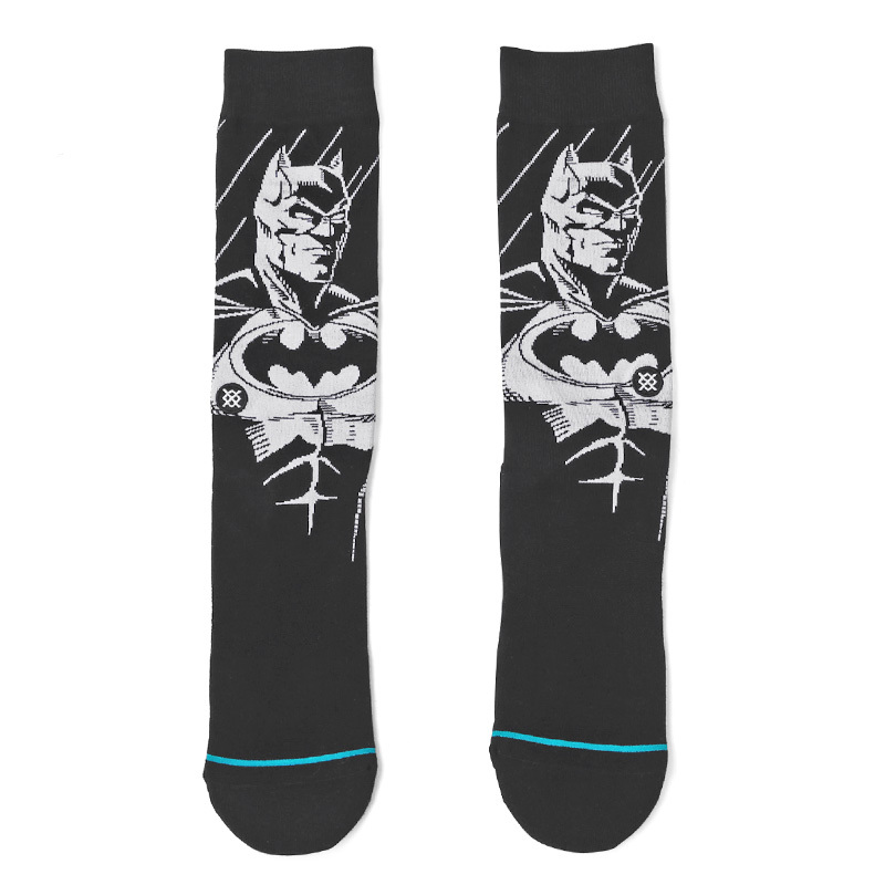 STANCE スタンス A545D21BAT THE BATMAN ソックス BLACK メンズ 靴下 アメコミ ジョーカー バットマン 柄物 派手  おしゃれ【T】【クーポン対象外】