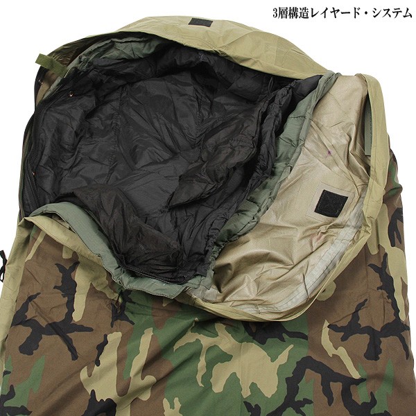 実物 新品 米軍GORE-TEX Improved Modular Sleeping Bag System 