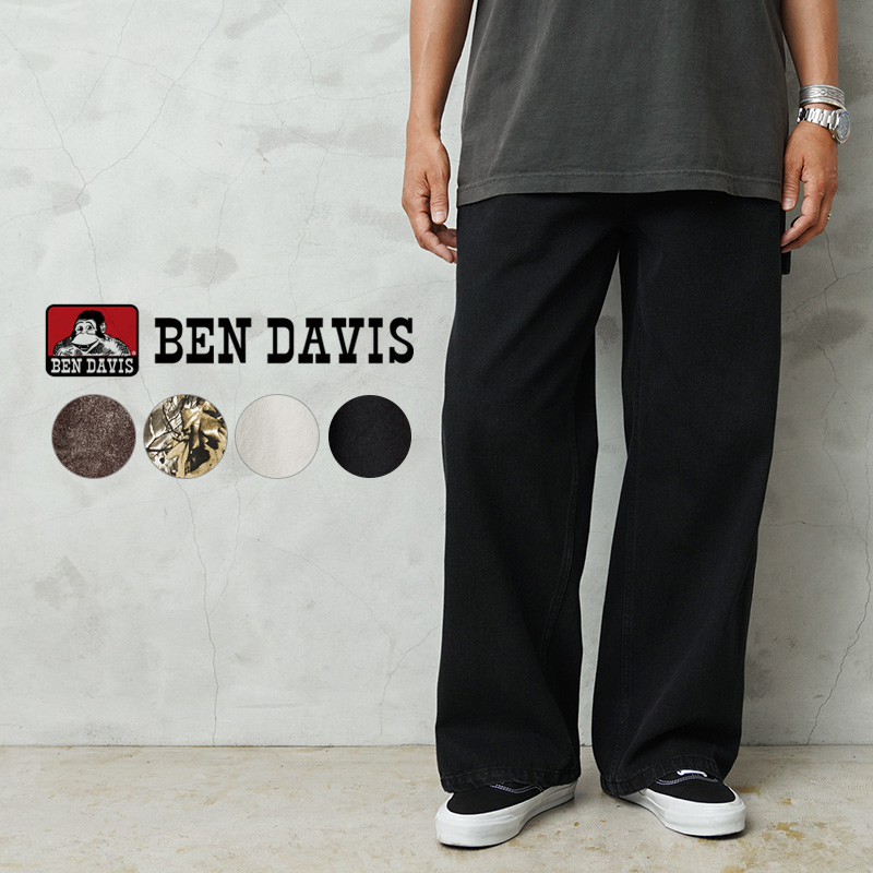 パンピー洋一 BEN DAVIS ベンデイビス T-23180012 PAINTER-PANTS ペインター
