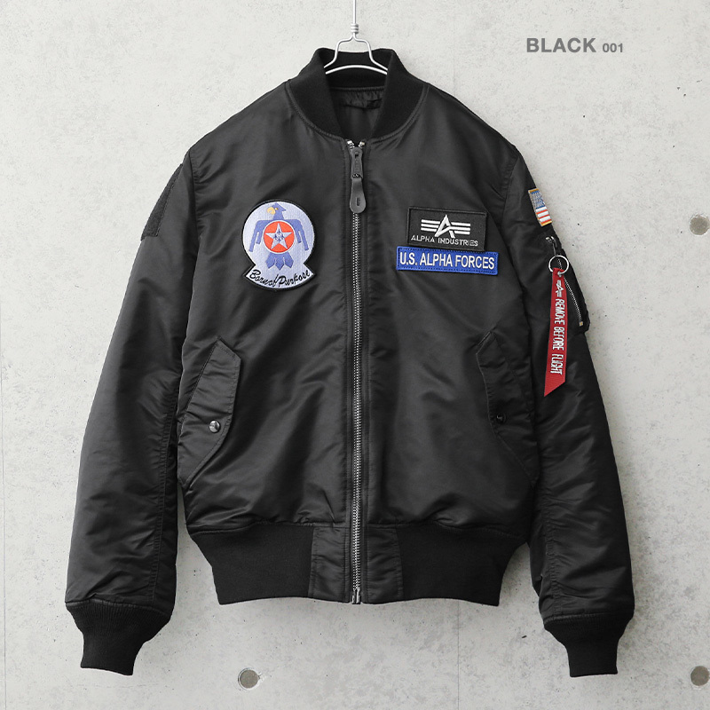 ALPHA アルファ TA0196 AIR CREW JAPAN FIT MA-1 ジャケット