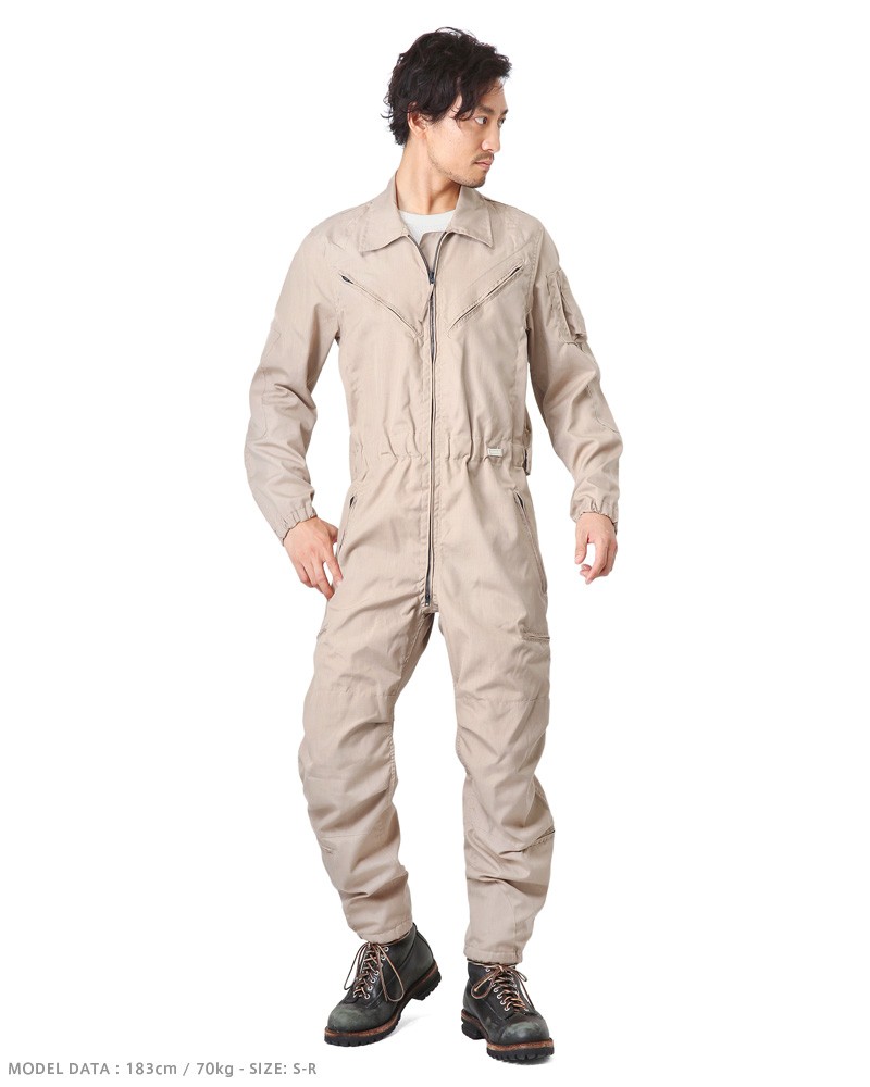 実物 新品 米軍 COMBAT VEHICLE CREWMEN'S カバーオール TAN 