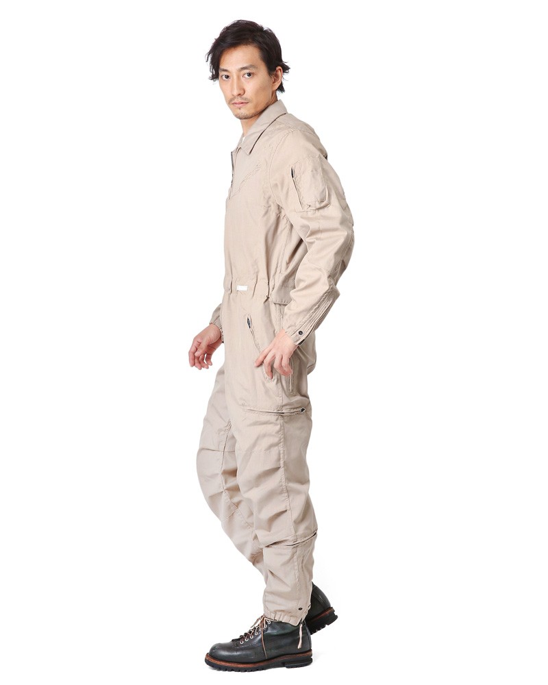 実物 新品 米軍 COMBAT VEHICLE CREWMEN'S カバーオール TAN つなぎ