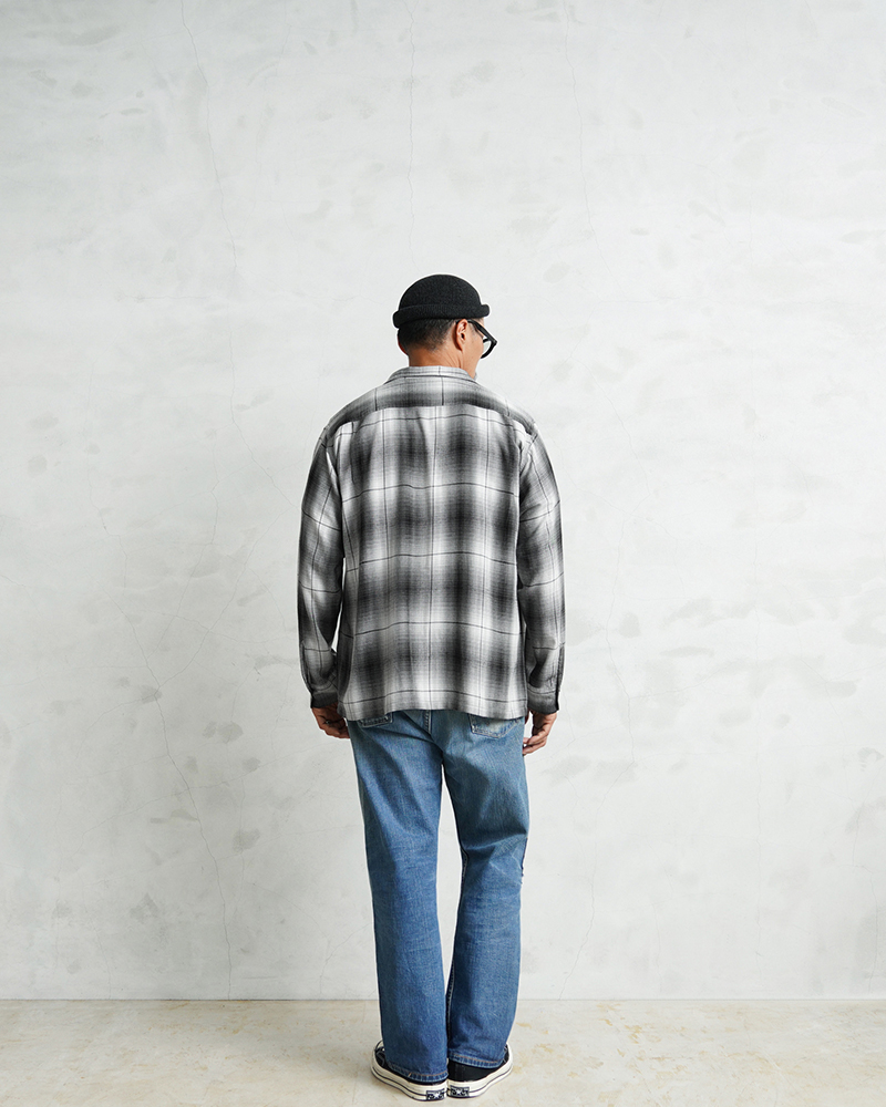 【新品❗】WAIPER×TOWN CRAFT オンブレ ループカラーシャツ tc25s005wp_4.jpg