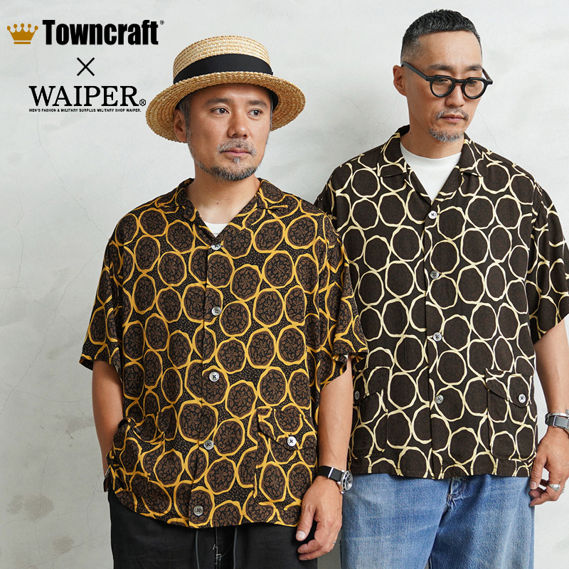 TOWNCRAFT（タウンクラフト） WAIPER×TOWN CRAFT TC25S013WP Plant