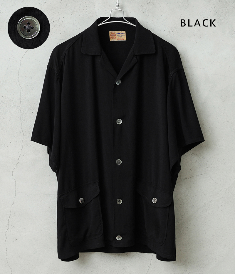 t*4様 WAIPER×TOWN CRAFT TC25S013WP レーヨンビー WAIPER×TOWN CRAFT TC25S013WP Plant Pattern Rayon Beach