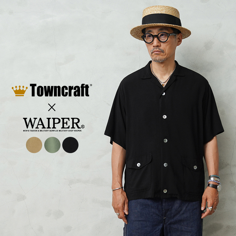 TOWNCRAFT（タウンクラフト） WAIPER×TOWN CRAFT TC26S013WP Rayon