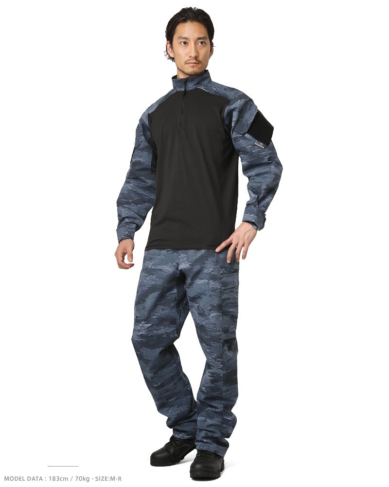 TRU-SPEC トゥルースペック URBAN FORCE TRU 1/4 ZIP コンバットシャツ A-TACS LE-X  [2600]【クーポン対象外】 ブランド【T】