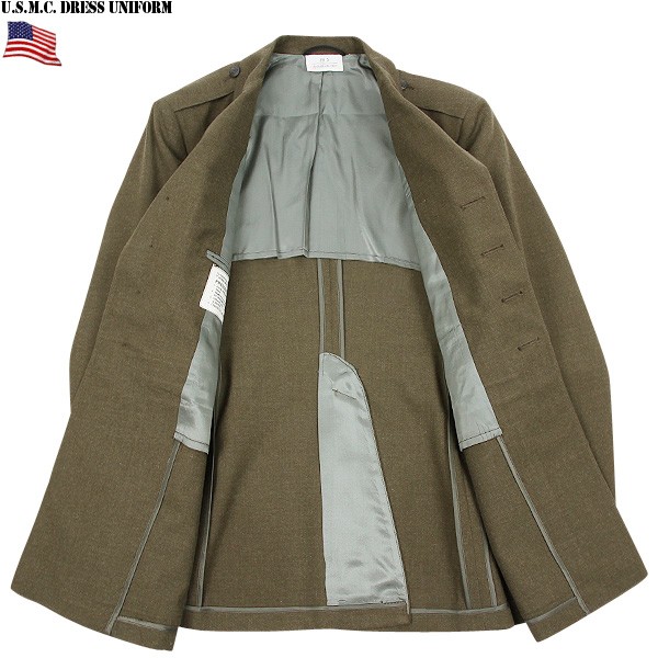 実物 新品 米軍U.S.M.C. DRESS UNIFORMジャケット