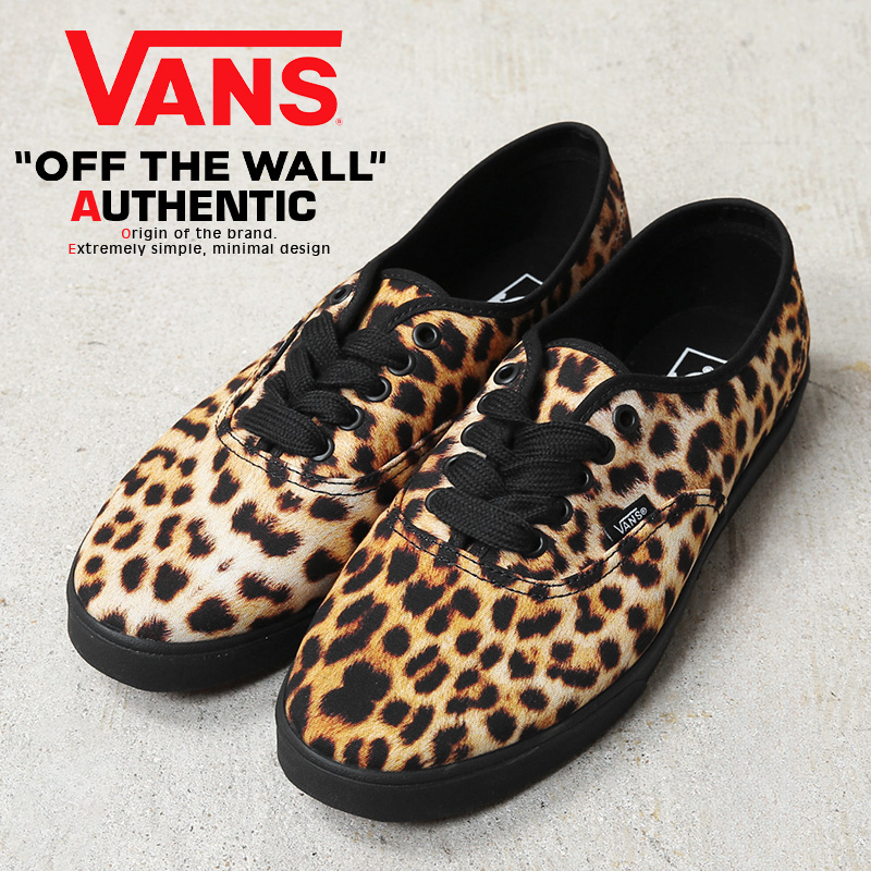 ☆送料無料☆ VANS Authentic Leopard Lowpro ☆ Vans Authentic Lowpro sneakers in leopard print | ASOS