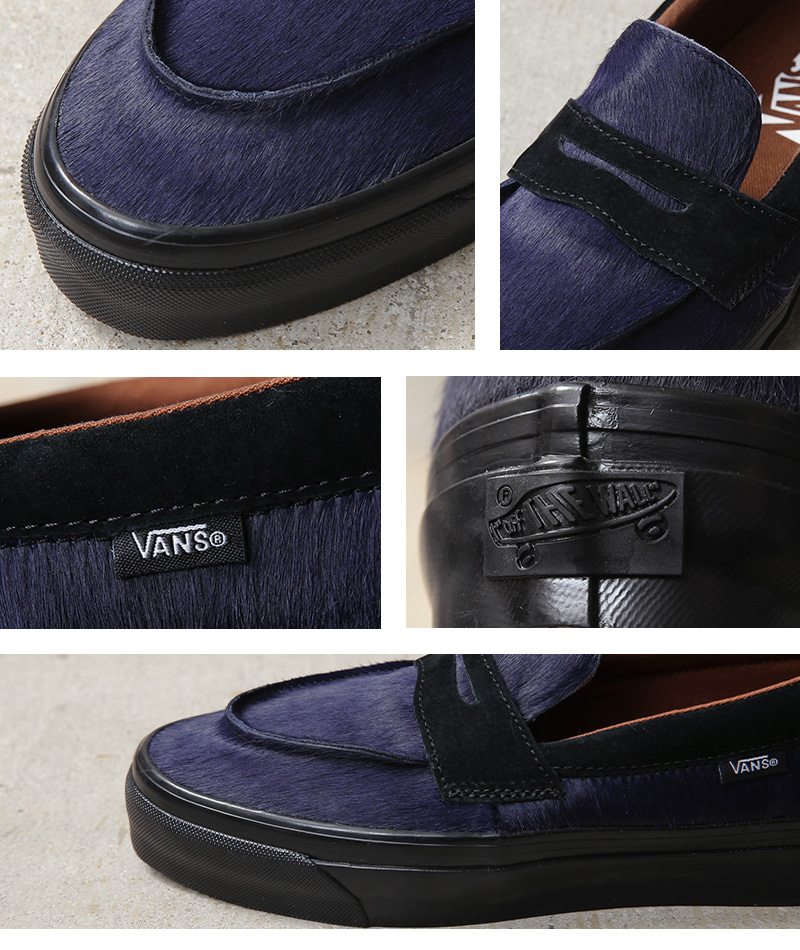 VANS（ヴァンズ） PREMIUM VN000VASLKZ LX Loafer 53 PONY HAIR DRESS