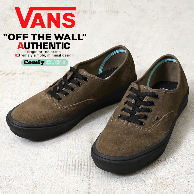 VANS ヴァンズ VN0A4BVVBYW COMFYCUSH AUTHENTIC スニーカー SUEDE KANGAROO USA企画  オーセンティック スエード ホリデーシーズン 【クーポン対象外】【T】