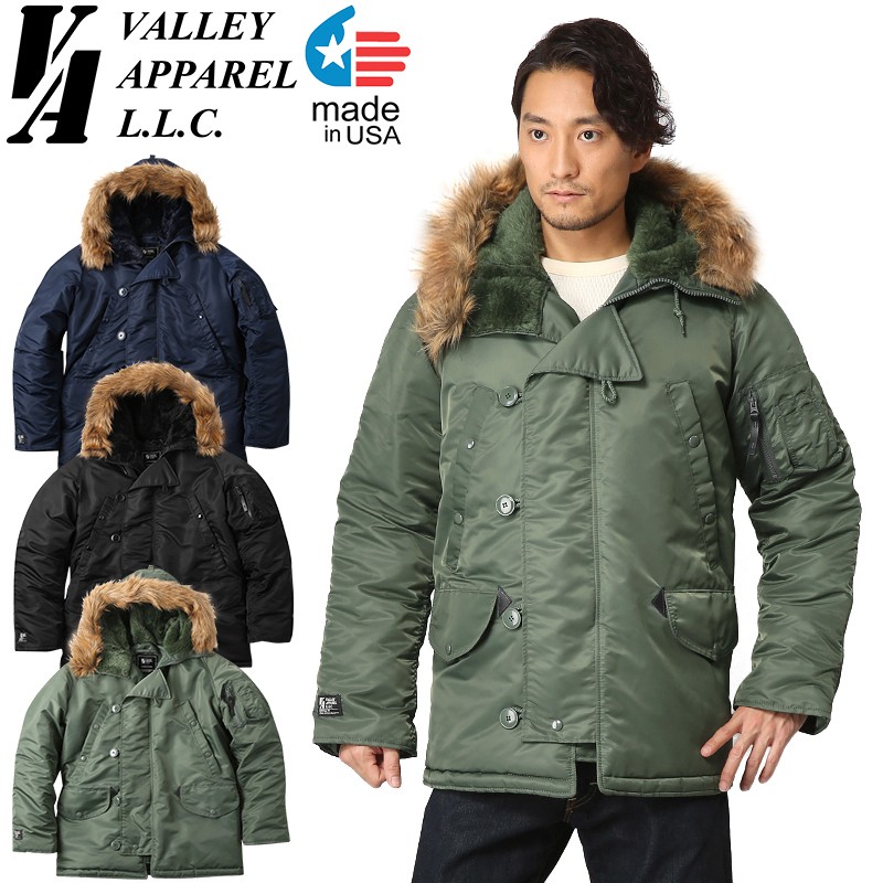 Valley Apparel バレイアパレル MADE IN USA N-3B フライトジャケット