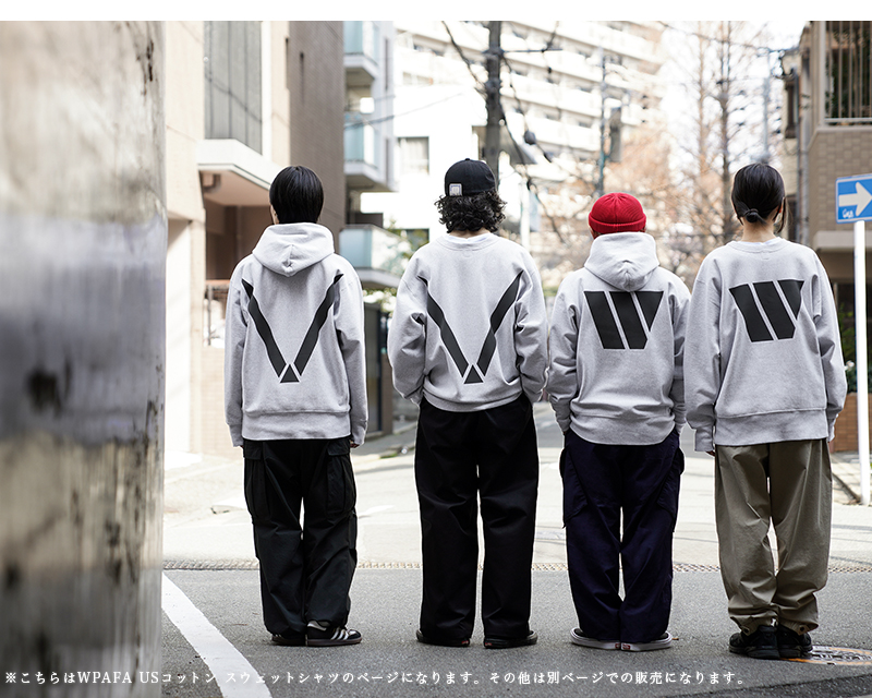 WAIPER.inc ワイパーインク “WPAFA” USコットン スウェット WAIPER.inc ワイパーインク “WPAFA” USコットン スウェット