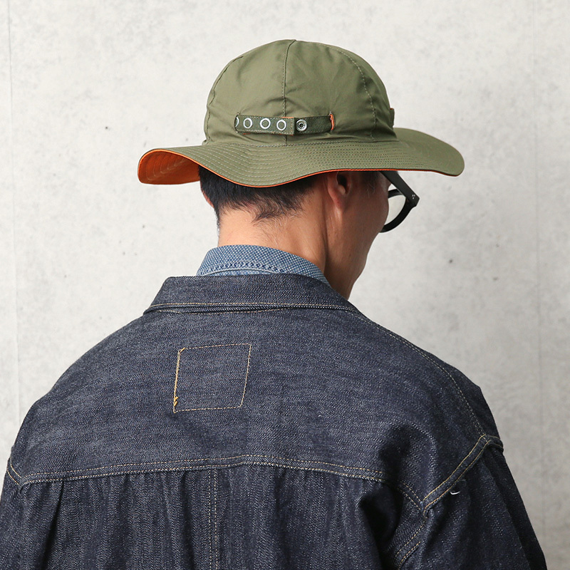 WAIPER.inc ワイパーインク 米軍 リバーシブル サンハット