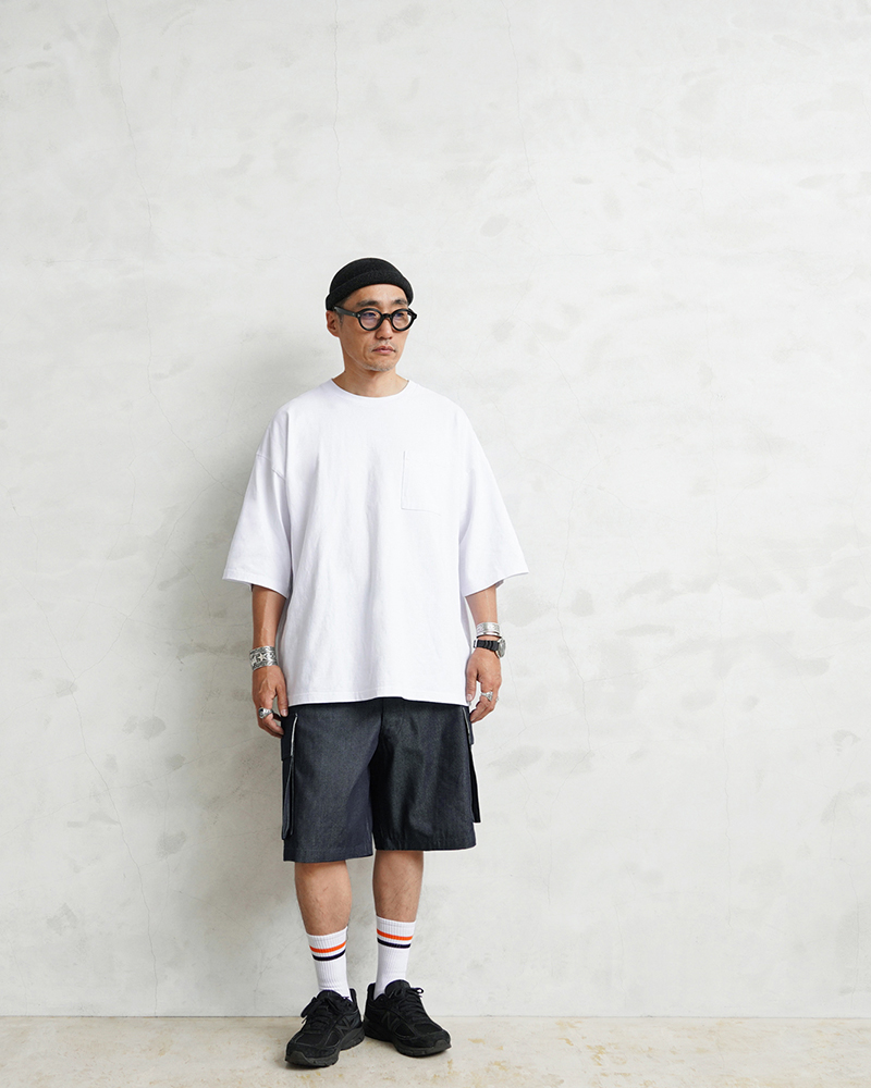 ALMW by WAIPER M-47デニムショーツ　Lサイズ WAIPER.inc ALMW by WAIPER アーミーバイワイパー WILA-M47S FRENCH