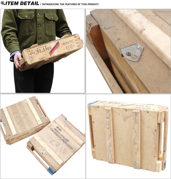 MILITARY（ミリタリー） 実物 ロシア軍（ソビエト）AMMO BOX アンモ