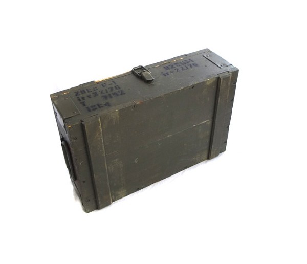米軍 アンモボックス 迫撃砲 弾薬箱 ミリタリーボックス グレネードボックス MILITARY（ミリタリー） 実物 USED チェコ軍 F1 グレネードボックス