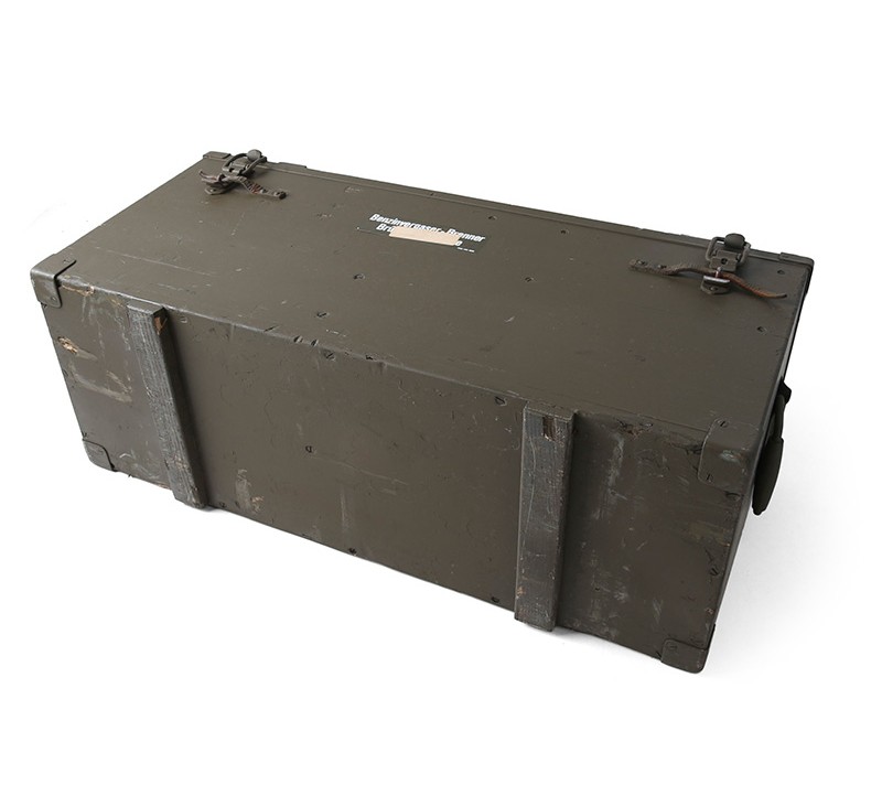 MILITARY 実物 USED スイス軍 ガソリンバーナー用ウッドボックス