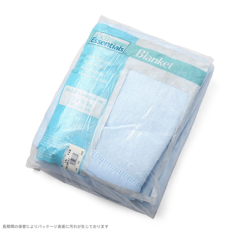 MILITARY MADE IN USA フリースブランケット BLUE 毛布 起毛