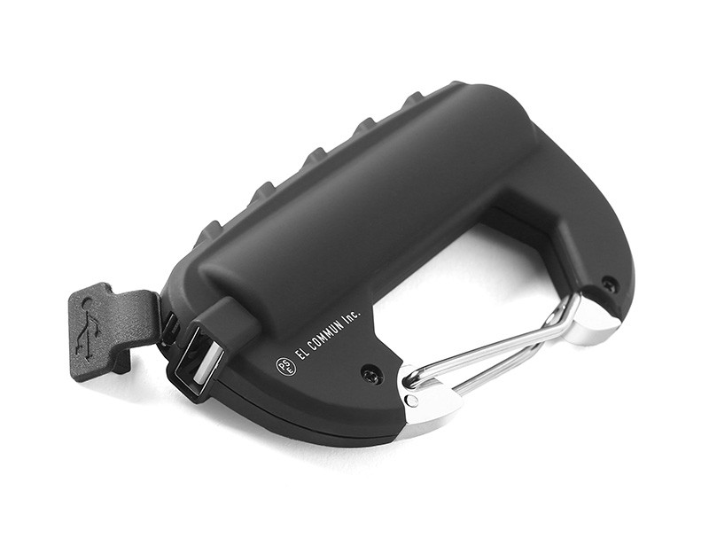 CARABINER BATTERY カラビナバッテリー 充電 モバイルバッテリー 充電器 防災グッズ コンパクト アウトドアグッズ キャンプ用品  おしゃれ【Sx】【T】 :wip-20072801:ミリタリーショップWAIPER - 通販 - Yahoo!ショッピング