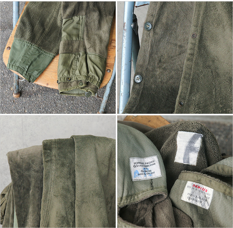 MILITARY（ミリタリー） 実物 USED ドイツ軍 ボアパーカーライナー