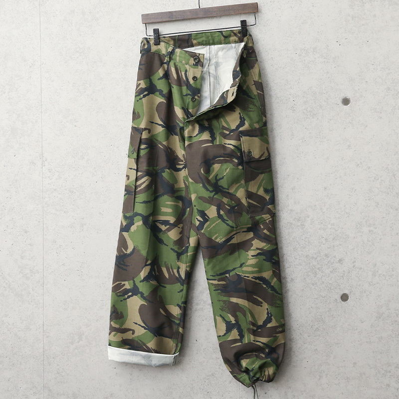 実物 新品 デッドストック オランダ軍 100% コットン トラウザーパンツ レディース 軍パン ミリタリーパンツ 迷彩服 軍モノ  軍服【クーポン対象外】【I】