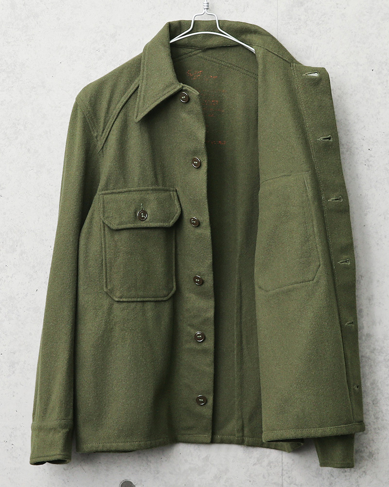 リジェクト 訳あり品 実物 USED 米軍 ヴィンテージ ウールシャツ 