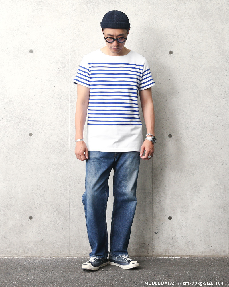 MILITARY 新品 フランス軍 半袖 ボーダーTシャツ ミリタリー