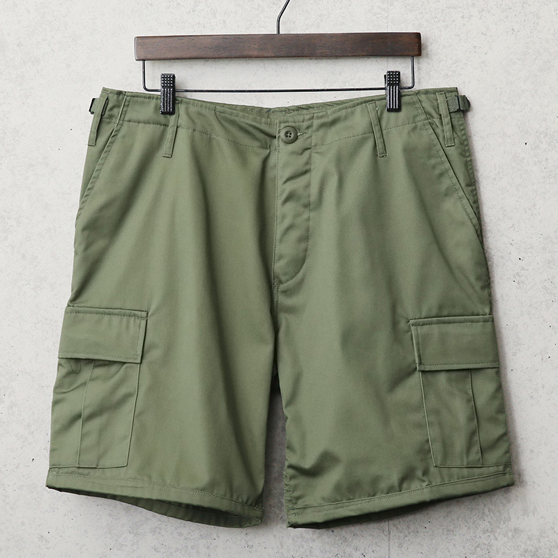 新品 米軍 BDU ショートパンツ メンズ レディース ユニセックス ハーフパンツ 軍パン アメリカ軍 ショーツ 半ズボン 迷彩柄 カモ柄  無地【クーポン対象外】【T】