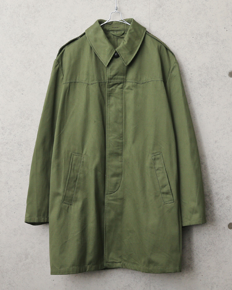 実物 新品 デッドストック ハンガリー軍 フィールドコート メンズ ミリタリージャケット アウター ジャンパー コート 軍服  放出品【クーポン対象外】【I】